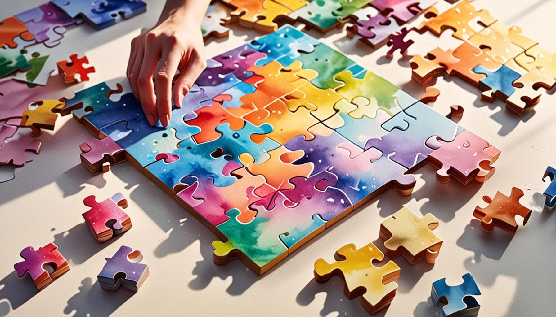 The role of three-dimensional puzzles in promoting relaxation and reducing stress